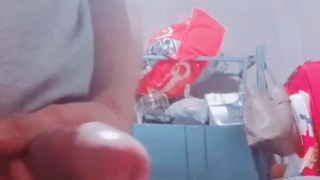 Lechita toda para ti saliendo de mi pene Grande 