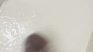BBC Stroking In The Shower