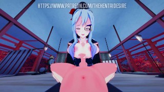 DOING IT WITH TRICKSTER LUCY 😍 GUARDIAN TALES HENTAI