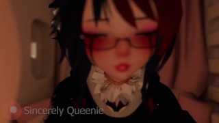 Lewd Feminizing ASMR Roleplay - VRChat - Ear Brushing Ear Tapping - Kisses - Ear Licks
