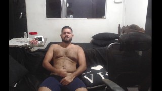 Bear cub Handjob