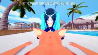 POUDING HYDRO YAKSHA BONANUS GENSHIN IMPACT HENTAI