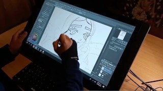 Violet Myers Fan Art Hentai speed painting (Time-Lapse) by Rumania