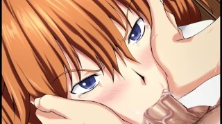 Asuka Gives Blowjob - Hentai Deepthroat