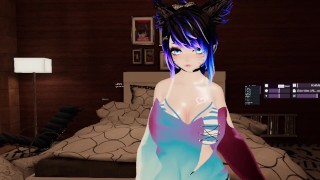 Breast/butt inflation in sexy underwear