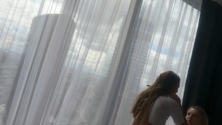 Fucked and cum on my face while I was doing Milka makeup. NEW with title