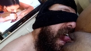hard clit horny for a naughty tongue, imagine you're sucking me baby