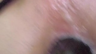 White twink dildo play