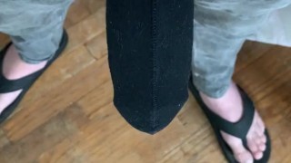 Swinging Dick In Cock Sheath Undies
