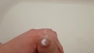 Slow motion Cumshot BIG DICK HARD A LOT OF CUM masturbation