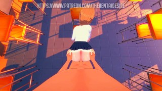 POV: MIKO AND HANA WANTS TO BE FUCKED ROUGH MIERUKO-CHAN HENTAI