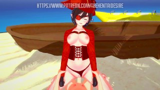 RACHEL SHOWS YOU WHAT A GOOD PIRATE DOES 😍 GUARDIAN TALES HENTAI