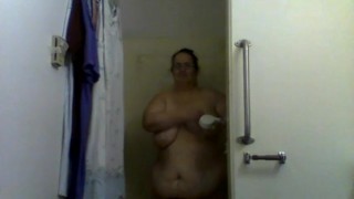 big momma showering