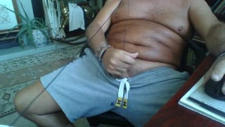 edging on cam n showing off