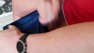 Married guy verbal wank