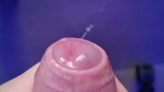 Horny solo male masturbating cock - POV Masturbation man