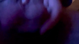 Uncut soft cock with smooth moving balls