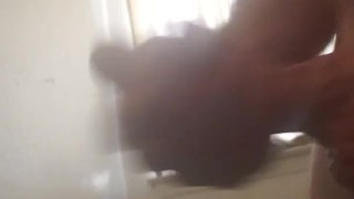 Stroking my cock in the morning 😜