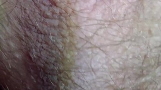 A close-up of this hairy crotch