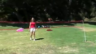 Naughty amateur lesbians licking pussy