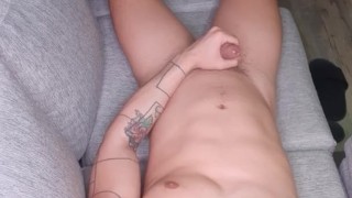 Jerking guy