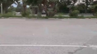Sega pubblica rischiosa in area di sosta