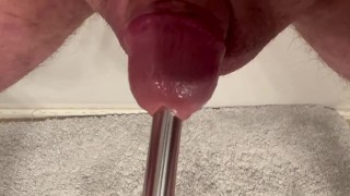 A sound decision! Urethral sounding play. 