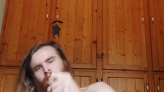 Rubbing my cock for you until I cum. 