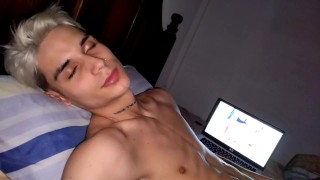 Hetero se masturba SU CARA DE PLACER 😳