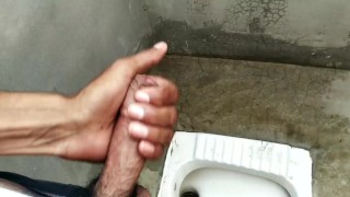 Indian boy masturbation in bathroom