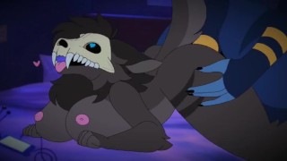 Horny Skulldog gets fuck by her hot Boyfriend