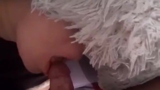 I cum in this slut's mouth