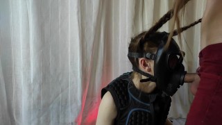 Play Time Playful slut does a humiliating deepthroat Fallout 18+ edition