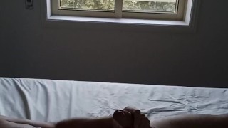 Horny Daddy! Big hard cock cumming fast