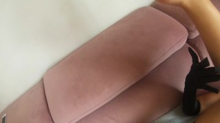 🤩 Amazing ride and anal fuck on sofa for naughty teen - MyNewProfession