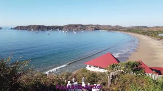 SEXO EN LA PLAYA CON EVITA LOVE Y BARBARA MONT