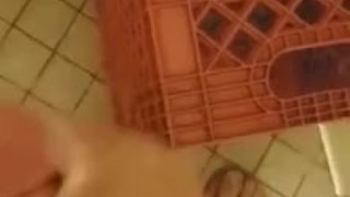 Jacking off in shower at gym