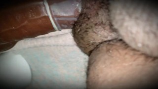 Fuck machine bbc cum pt2