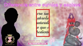 Diferencia entre Sumisa y Esclava por Domina Dita - La única escuela Elite y Exclusiva para Sissies