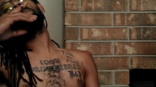 Big Dick Stroke & Smoke Talkin Freaky (Full vid on Onlyfans)