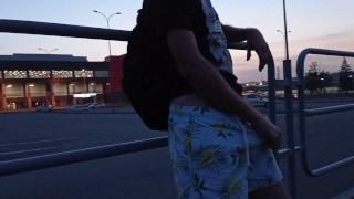 extreme at the shopping center