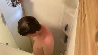 Cum with me as I take you on a journey from a simple shower to a satisfying orgasmic conclusion