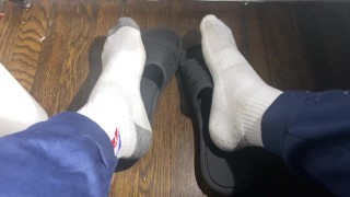 Sweaty ass socks for you to suck on