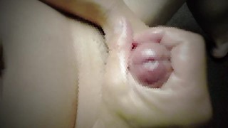 ペニスリング パンパン ベビーオイルオナニー　発射カウントダウン付き