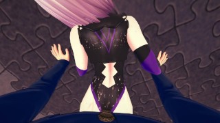 Tsukihime X Fate Grand Order Mash loses to Shiki at MBTL Hentai