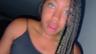 I Caught him Jerking off to my videos while Busty Maid clean bbc 