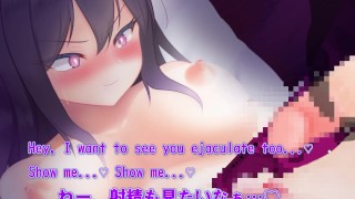 エロ本見ながらオナニーしてたら彼氏にバレて見せ合いシコシコ♥クリトリスに射精させてザーメンオナニー♥ - エロアニメ