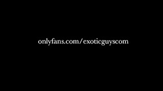 Twink hotel ass shaking scene for Exotic Guys.