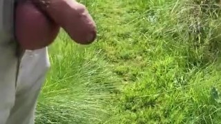 Pissing And Wanking In Nature