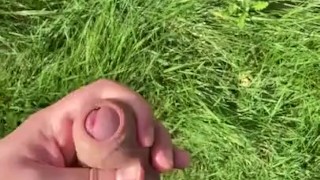 Pissing And Wanking In Nature